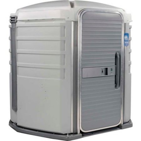 POLYJOHN ENTERPRISES PolyJohnÂ We'll Care ADA Compliant Portable Restroom Lt Gray - SA1-1007